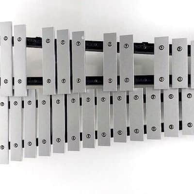 Yamaha SBK-350 Xylophone Bell Kit with Rolling Cart, Very Good 86792350233 image 2