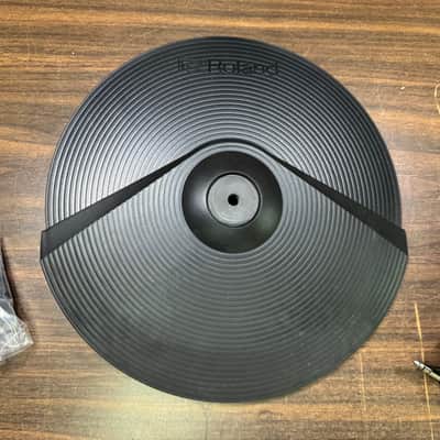 Roland CY-8 Dual Trigger V-Drum Cymbal Pad w/Rotation Stopper & Cable - K3K5410 image 4