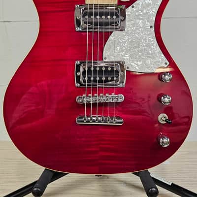 First Act CE-240 Sheena FSA Electric Guitar Transparent Red image 2