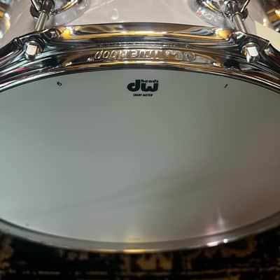 DW 8" X 14" Collector's Series SSC Maple Shell Snare Drum - Classic Marine w/ Chrome Hardware image 6