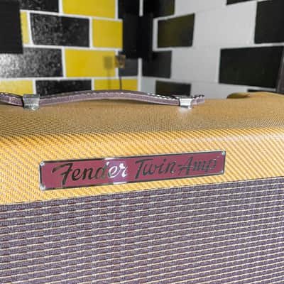 2004 Fender 5E8-A '57 Twin-Amp Tweed 2x12" 40w Combo Amp image 5