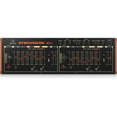 Behringer SYNCUSSION SY-1 Classic Dual Analog Percussion Synthesizer image 1