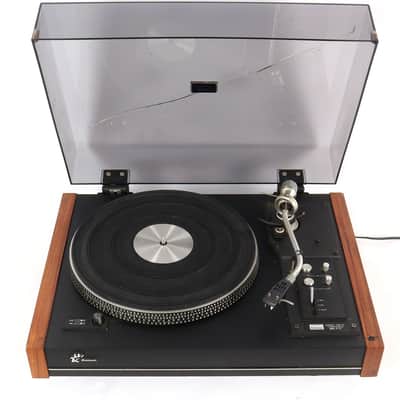 Sansui SR-717 Direct Drive Turntable w/ Dust Cover Record Player image 1