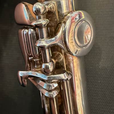 Yamaha YFL-461 Intermediate Open Hole Flute w/Offset G and B-Foot Early 90s - Silver image 11