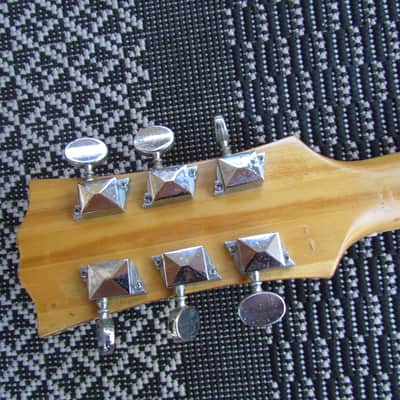Univox Coily Made In Japan Flamey Body Changed Pickups Original Tremolo Read Entire Description image 5