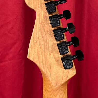 2022 Fender Mod Shop Acoustasonic Stratocaster Black w/ OHSC image 9