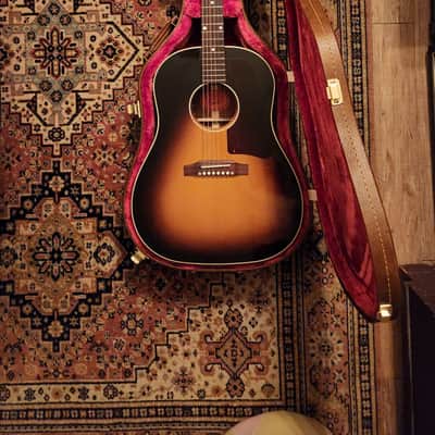 2024 Gibson 1950s J-45 Original Vintage Sunburst w/ OHSC | LR Baggs Element VTC, Workhorse image 24