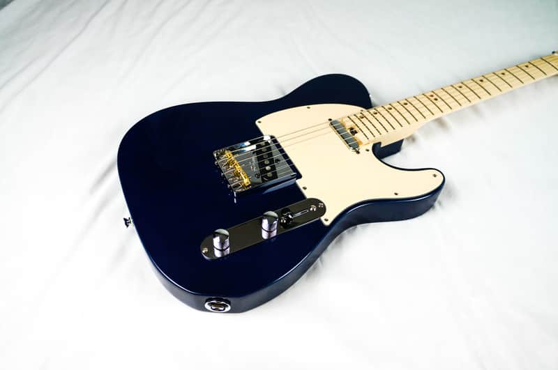 Swisher Handmade 1950 T-Style Electric Guitar 2023 - Indigo Blue image 1