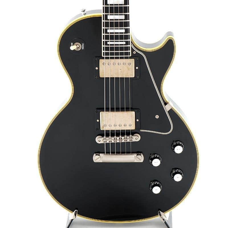 Gibson USED Custom Shop 1968 Les Paul Custom Custom Authentic Ebony 2002 [SN. 021918] - Good