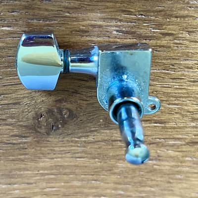 Schaller Vintage 70's 6-In-Line Made in West Germany Tuner Set image 3