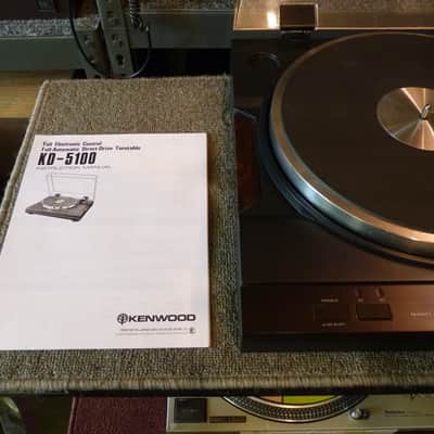 Kenwood KD-5100 Vintage Turntable - Fully Automatic Quartz Locked - Stanton 681EEE Shibata image 4