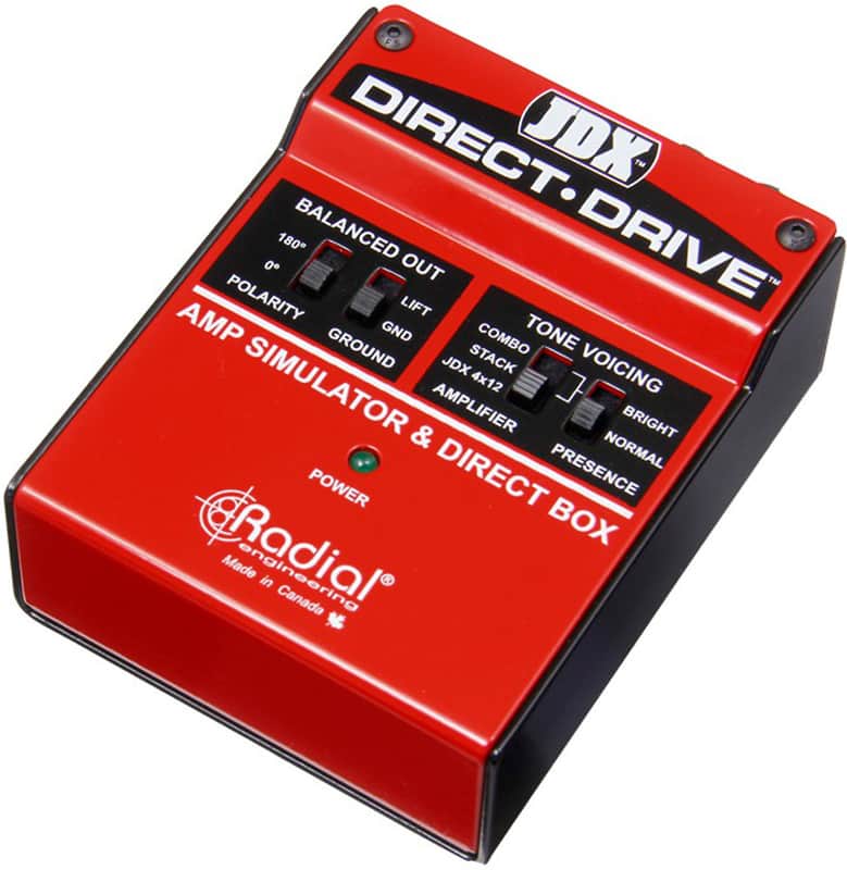 Radial JDX Direct-Drive Analog Amp Simulator image 1