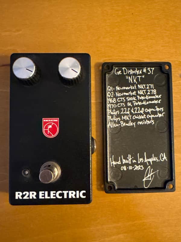 R2R Electric Ge Distorter 2022 - Present - Black image 1