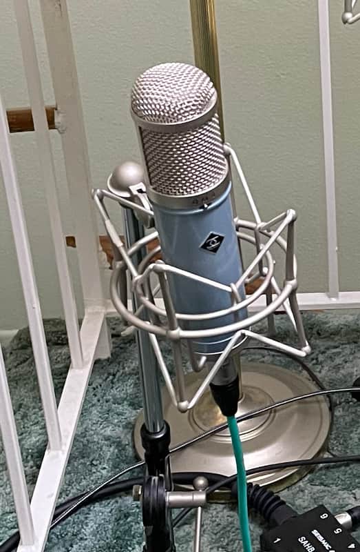 ADK Microphones Custom Shop Hamburg 67-T Large Diaphragm Multipattern Condenser Microphone 2013 - 2021 - Blue image 1