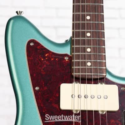 Fender American Professional Classic Jazzmaster Electric Guitar - Faded Sherwood Green Metallic (JazzMAPCRSGd1) image 7