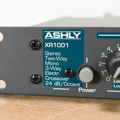Ashly XR-1001 Stereo 2-Way, Mono 3-Way Crossover CG01423 image 5
