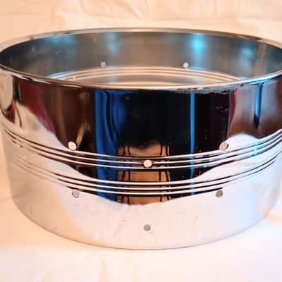 TAMA VINTAGE ROCKSTAR SNARE DRUM SHELL 14/6.5 8 LUGS 80's/90's - COS - FREE SHIP TO C-USA! image 3