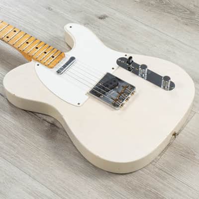 Fender Custom Shop 1959 Telecaster Journeyman Relic Guitar, Maple Fingerboard, Aged White Blonde image 1