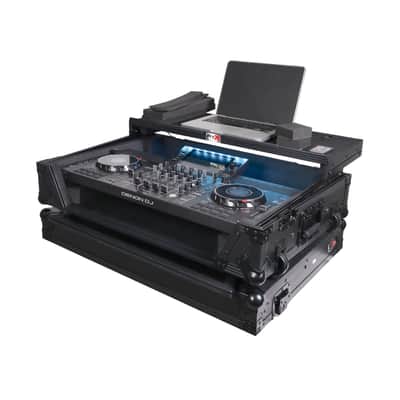 ProX XS-SCLIVE4 LTBL ATA Road Case For Denon SC Live 4 w/Shelf+1 Rack Space+LED image 1