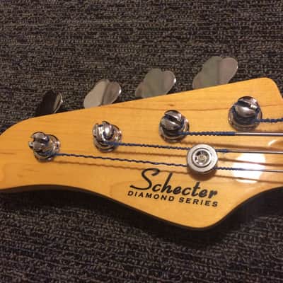 Left Handed Schecter Diamond P Bass Lefty image 11