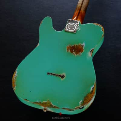 Fender Telecaster Seafoam Green Heavy Aged Relic image 7