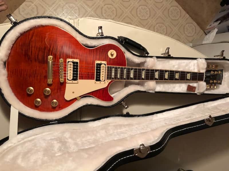 Gibson Les Paul Traditional Pro II 2013 Merlot with Gold Trim image 1