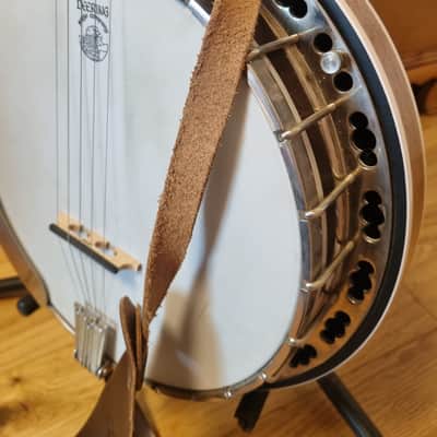 Deering Sierra 5-String Banjo Mahogany 1999 - Mahogany image 7
