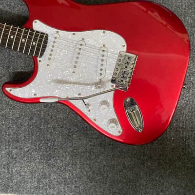 RW'S Lefty Custom Guitars Beautiful Candy apple Red Strat . image 1