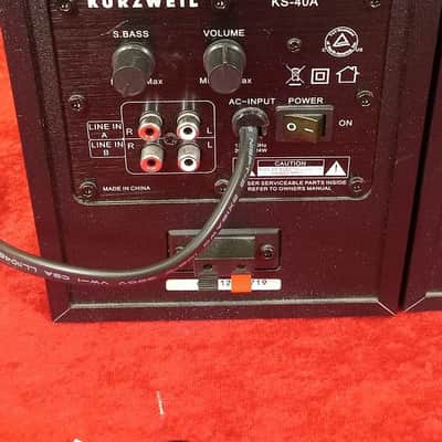 Kurzweil KS-40A Studio Monitor(Pair) (Queens, NY) image 8