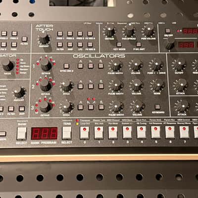 Sequential Trigon-6 Desktop - MINT - 6-Voice Polyphonic Synthesizer 2023 - Present - Black with Wood Sides image 1