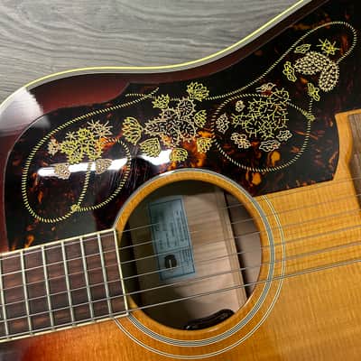 2021 Epiphone Frontier USA Frontier Burst Acoustic-Electric Guitar (Gibson Montana) FT-110 w/ Case #2710 image 12