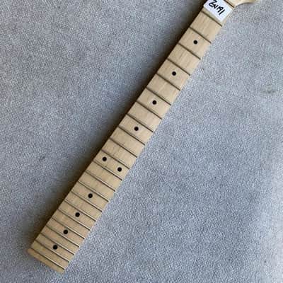 Maple Wood Guitar Neck, Maple Fingerboard 22 Frets image 7