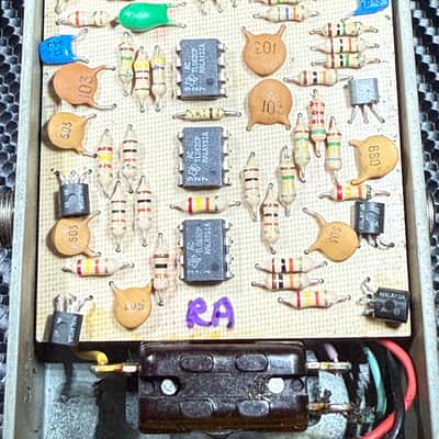 MXR MX-101 Block Phase 90 1975 - 1984 Block Logo - Orange image 10