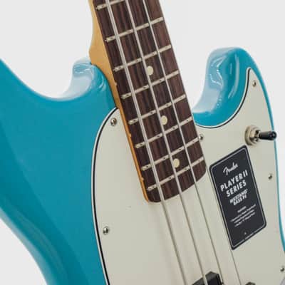 Fender Player II Mustang Bass PJ 2024 - Present - Aquatone Blue image 7