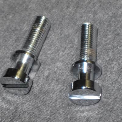 lite use (generally very clean) Gibson (sourced from Ping Works - PW) Lightning Bar Compensated Wraparound Bridge, Chrome [+ studs & anchors & hex key tool] from mid 2010s Gibson LP Jr floor piece (guitar NOT included) Chrome Plated ZINC image 18