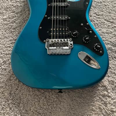 Fender Contemporary Stratocaster 1986 MIJ Japan Lake Placid Blue System 1 Guitar image 2