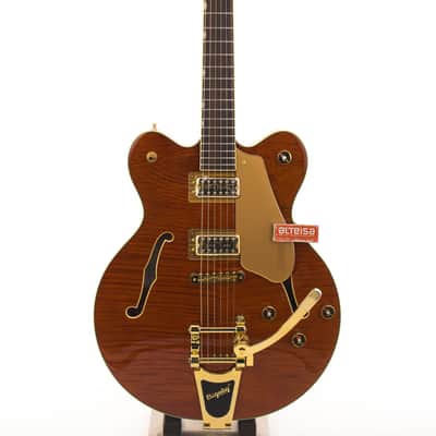 Gretsch Limited Edition Electromatic Flame Okoume Broadkaster 2025 - Present - Roundup Orange image 2