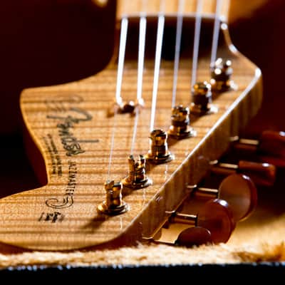 Fender Koa Jazzmaster Master built by John Cruz image 2