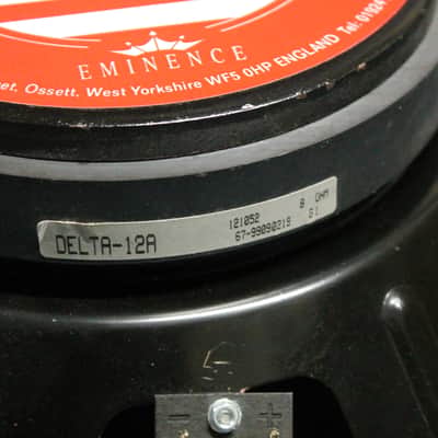 Eminence Delta 12A 400W 8 ohm Speaker [a] image 3