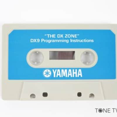 Yamaha The DX Zone DX7 DX9 Programming Instructions Tape VINTAGE SYNTH DEALER 2 image 3