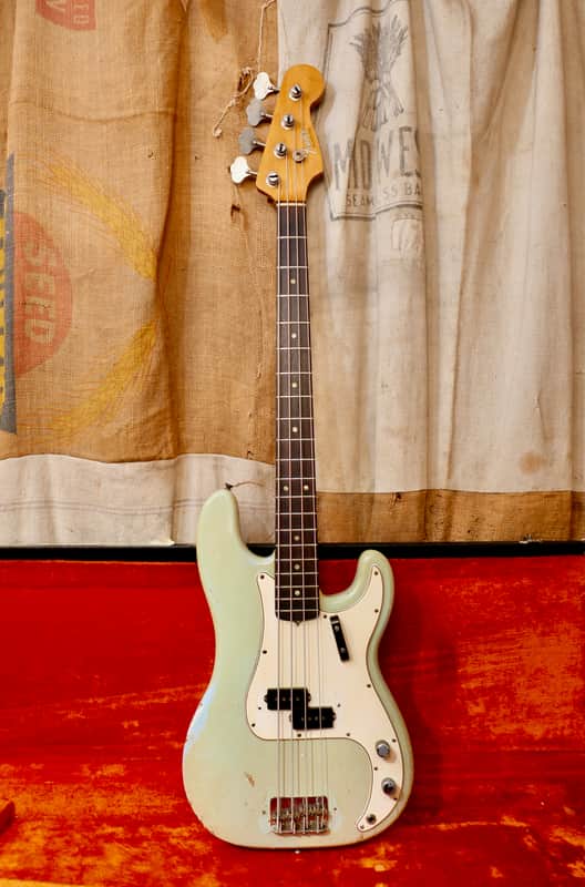 Fender Precision Bass 1966 - Sonic Blue image 1