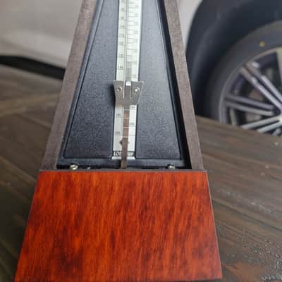 Wittner 811M Mahogany Metronome with Bell 2010s - Natural image 3
