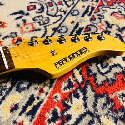 Fernandes Retrorocket w/ Sustainer 90s - Red | Reverb Czechia