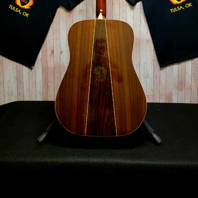 early 70's Yamaki Dreadnought AY 303S "Folk Deluxe" Spruce & Rosewood w/ Original Hard Case image 3