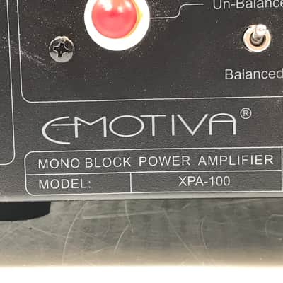 Emotiva Audio XPA-100 Monoblock Power Amplifier image 4