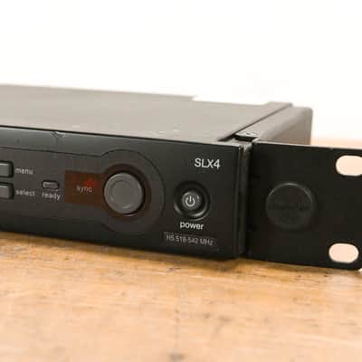 Shure SLX4 Wireless Receiver - H5 Band: 518-542 MHz (NO POWER SUPPLY) CG01WGH image 2