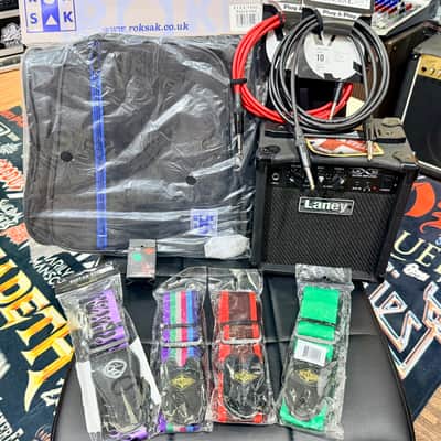 🎁 ELECTRIC GUITAR STARTER PACK 🎁 Cort G200SE~ Red + Laney Amp, Bag, Tuner image 3