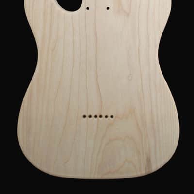 Telecaster body thinline ash + ash top image 3