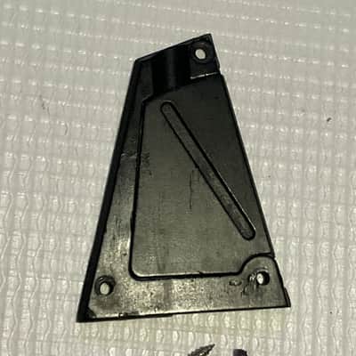 2010's Ibanez RG & S Series Guitar Black Factory Truss Rod Access Cover 1 Ply image 2