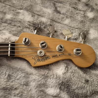 Fender Classic Series '60s Jazz Bass Lacquer - 2017 - Olympic White - 4-String Bass image 7